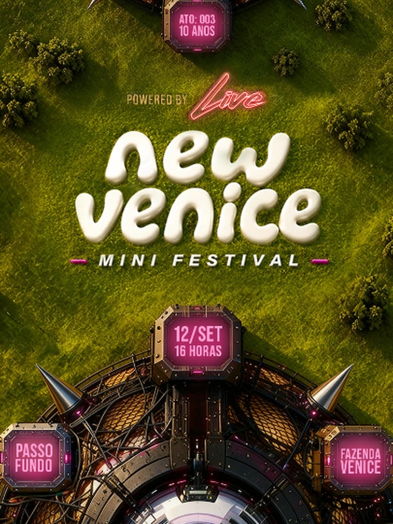 Live • New Venice Mini Festival em Passo Fundo