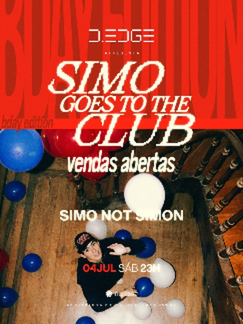 D-EDGE RIO apresenta: SIMO GOES TO THE CLUB