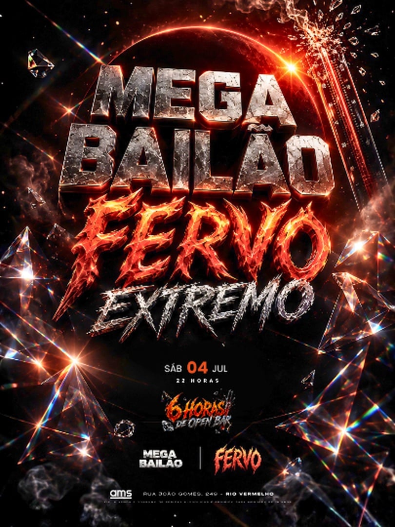 MEGA BAILÃO – FERVO EXTREMO 🚨🔥