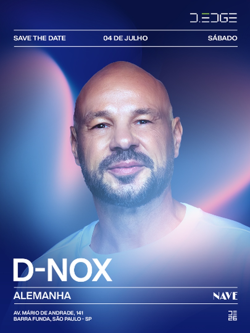 NAVE D-EDGE SP pres.: P1: D-NOX LONG SET. ANDRE MORET // P2: GUI BOENDIA. JUNIOR C // LOUNGE BY DJ COLLEGE: INGRID. RØBSKY