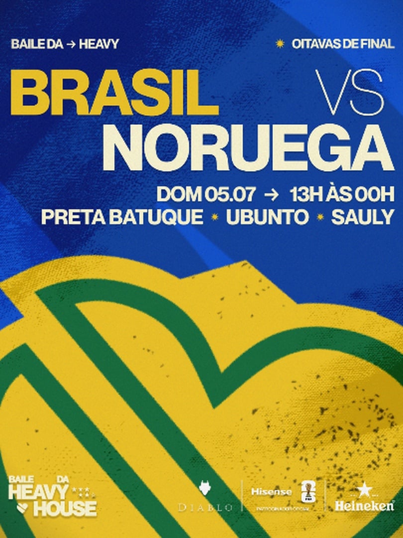 Oitavas de Final :: Brasil X Noruega :: em São Paulo