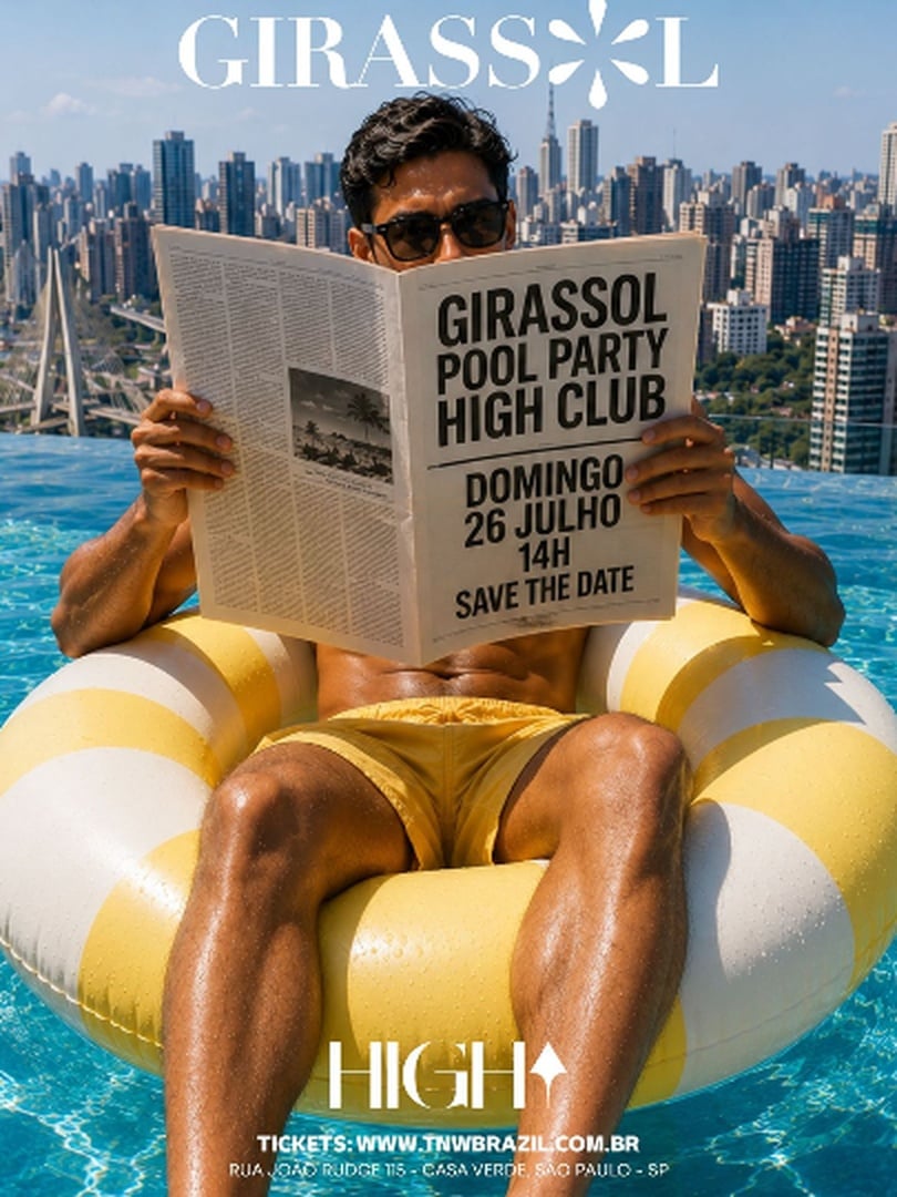 Capa do evento: 26.07  | HIGH | GIRASSOL | POOL PARTY | SÃO PAULO | TNW