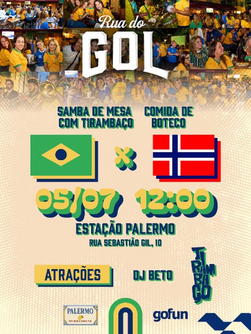 Rua do Gol - Brasil nas 8As em São Paulo