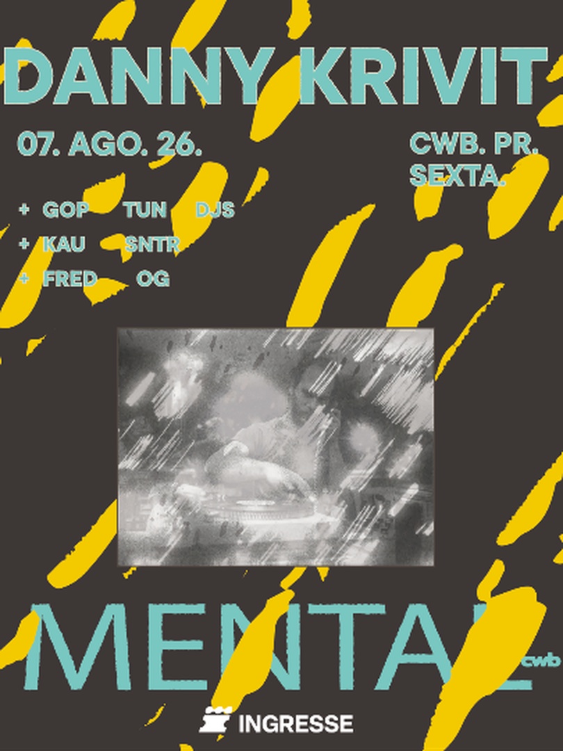 Capa do evento: Mental apresenta DANNY KRIVIT