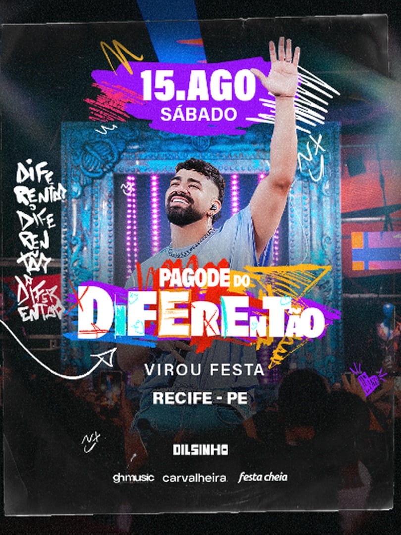 Pagode do Diferentão em Recife