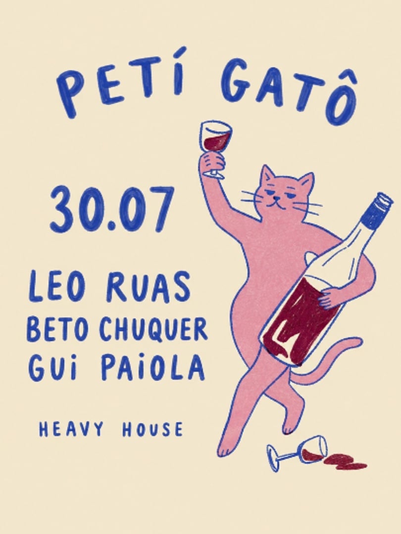 Petí Gatô :: Heavy House :: em São Paulo