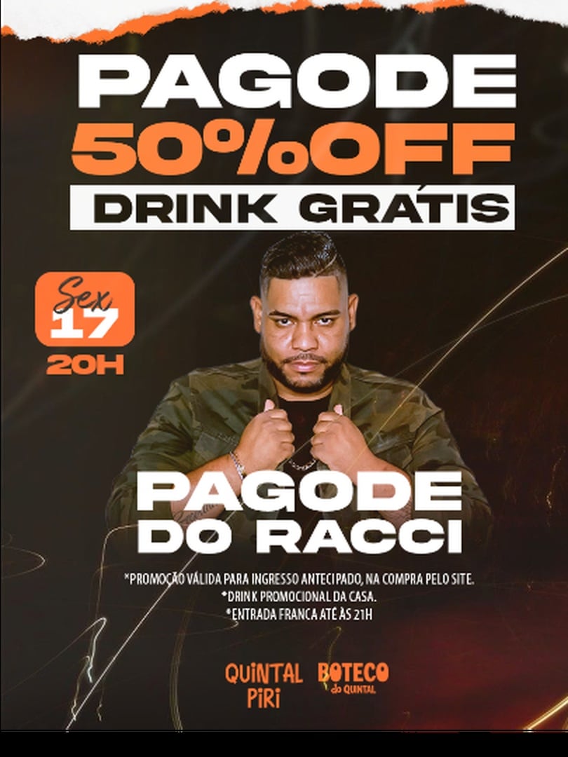 Sextou no Pagode em Pirenópolis