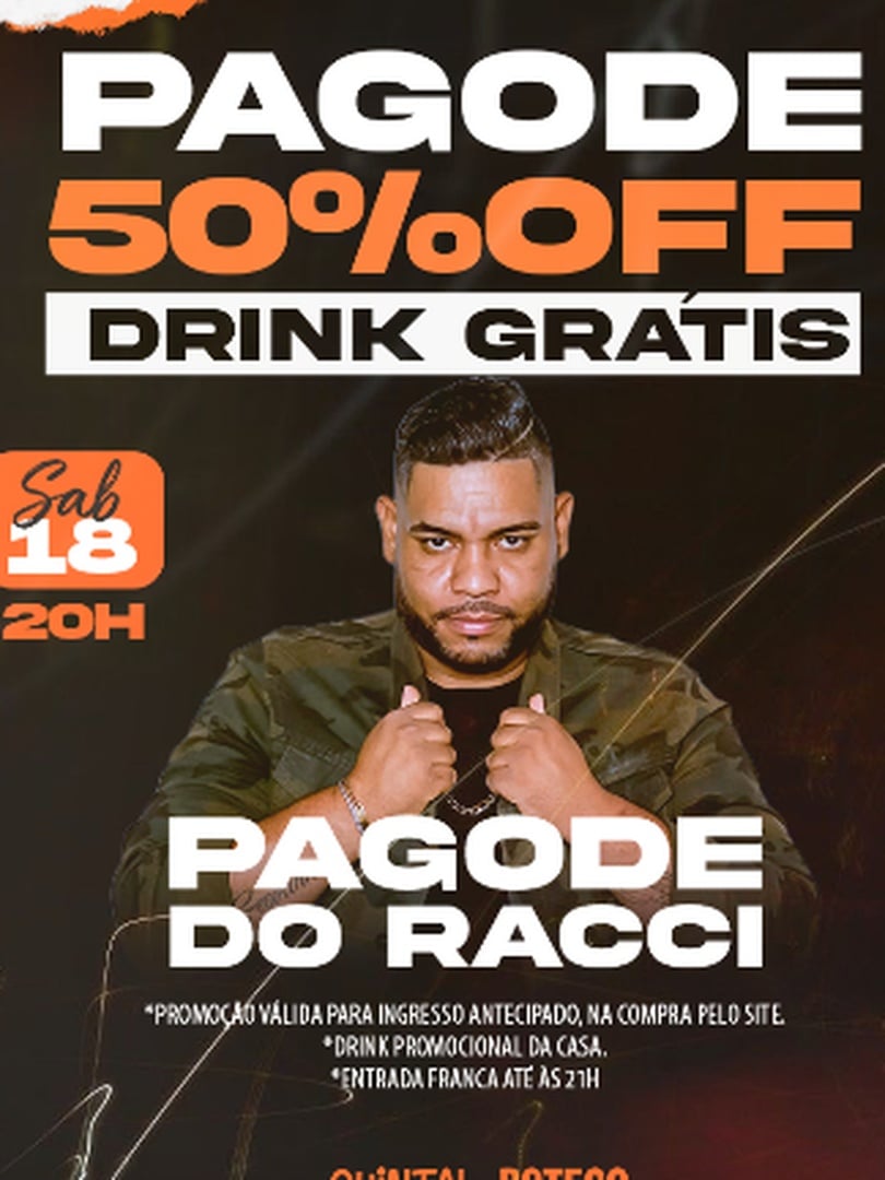 É Pagode no Quintal em Pirenópolis