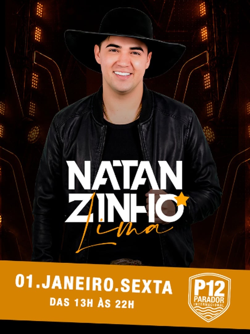 Flyer: Natanzinho Lima | P12 Jurerê