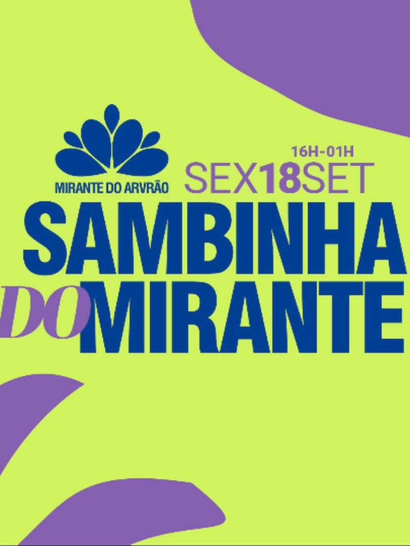 Imagem do evento Sambinha do Mirante do Arvrão