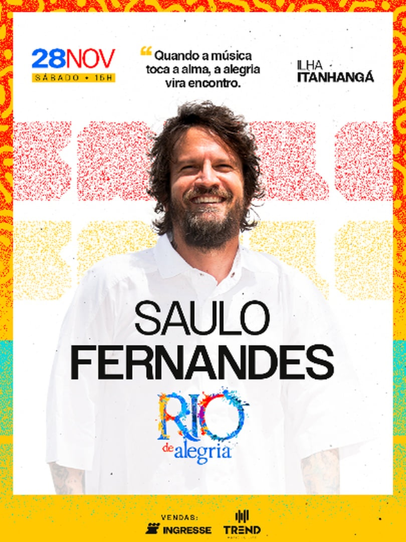 Imagem da fonte — Rio De Alegria Com Saulo Fernandes