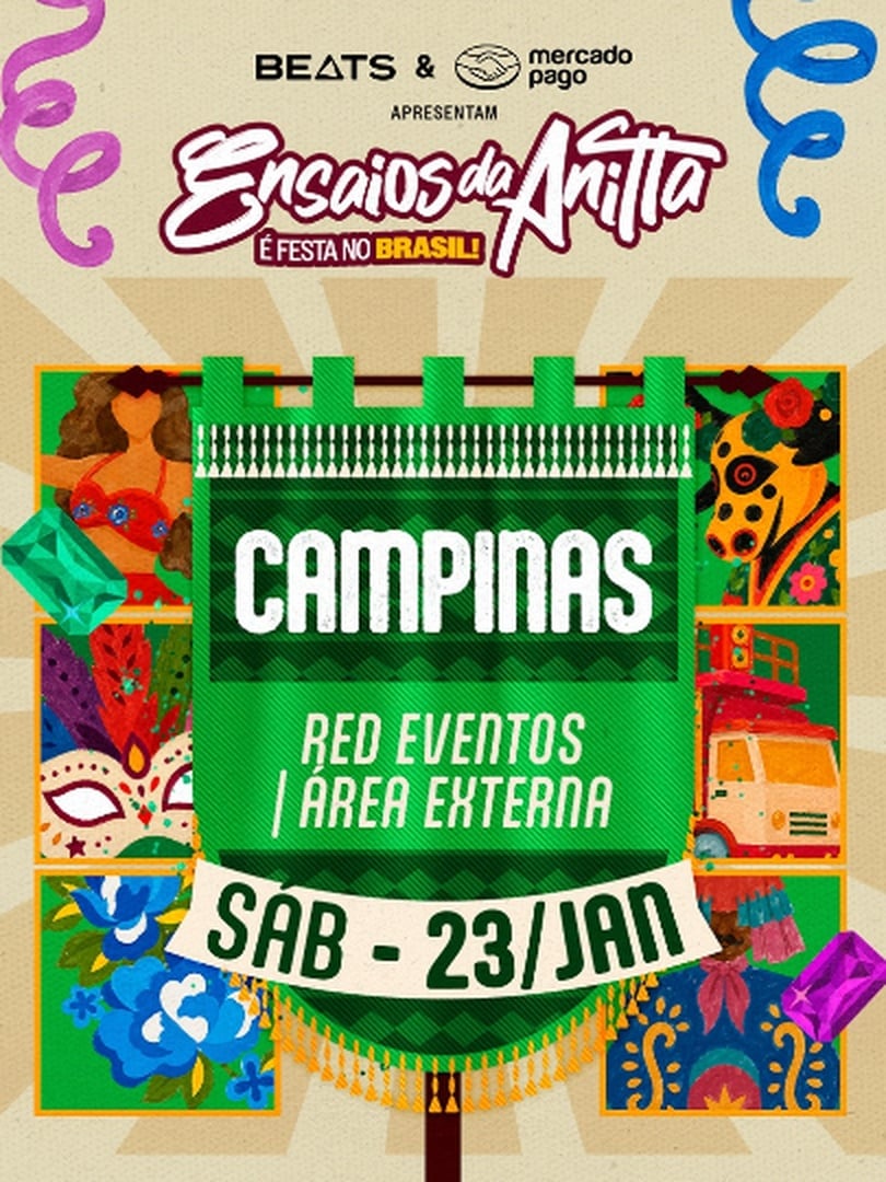Ensaios da Anitta 2027 - Campinas em Jaguariúna
