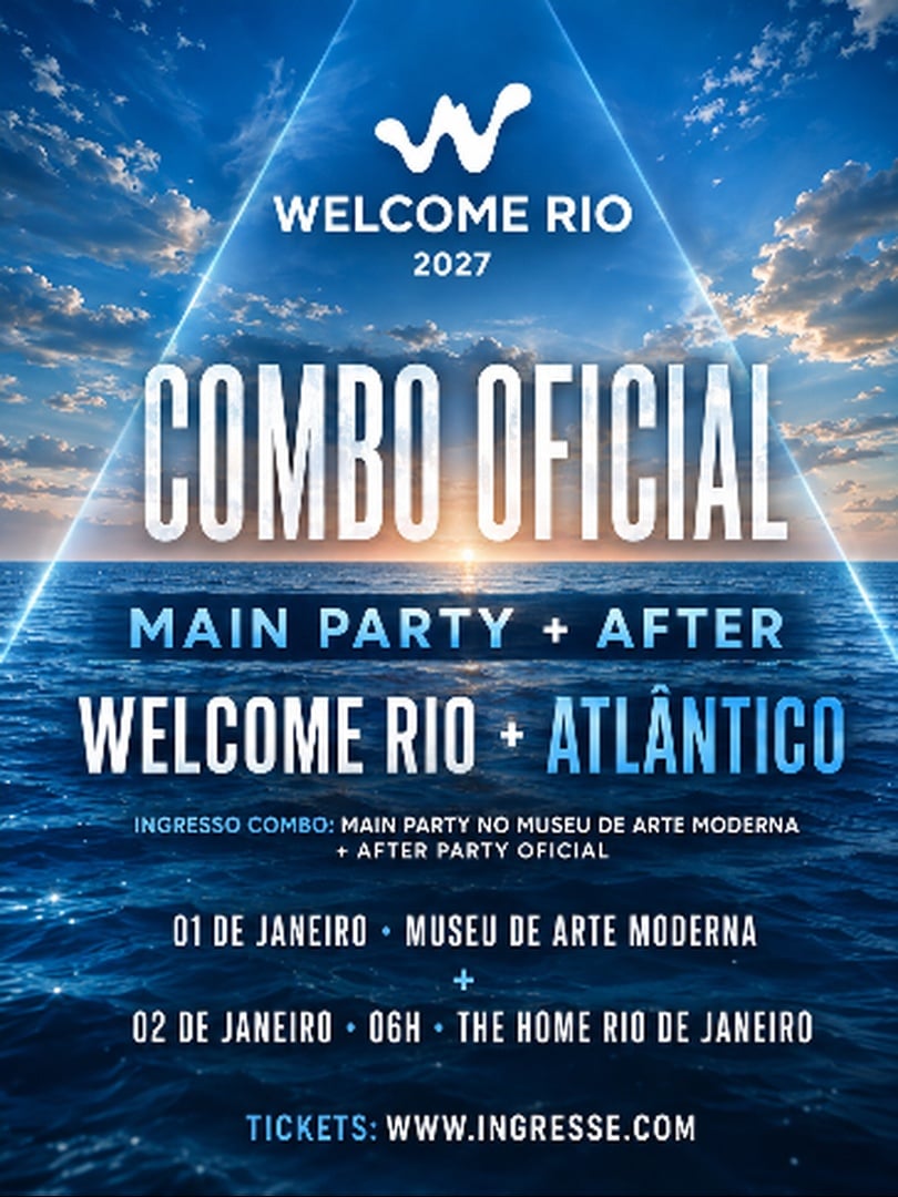 Flyer: Atlantico | Welcome Rio | After Party Oficial