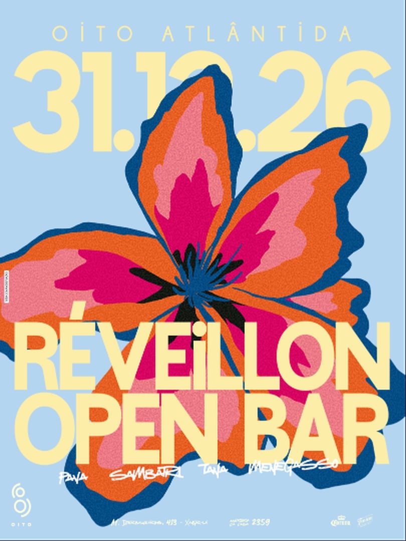 Flyer: Oito Réveillon | Open bar 2027