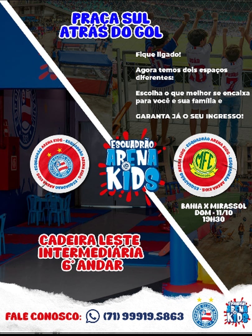 Source image — Esquadrão Arena Kids - Bahia x Mirassol