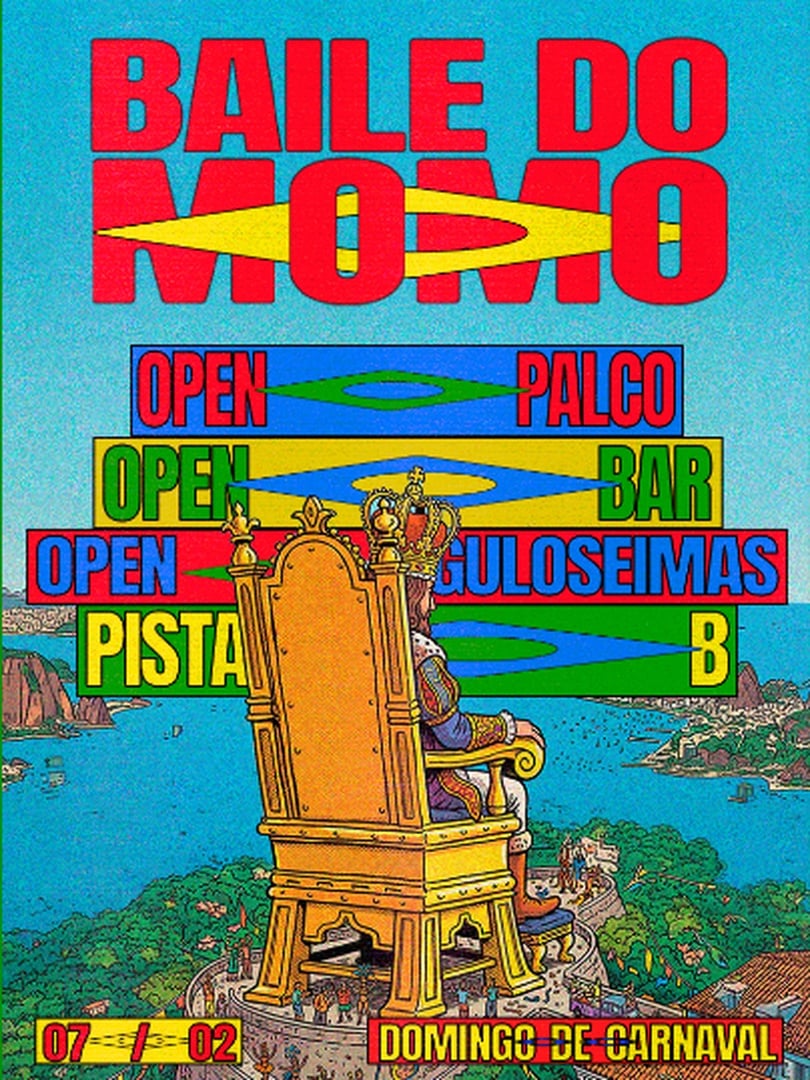 Flyer: BAILE DO MOMO // Carnaval