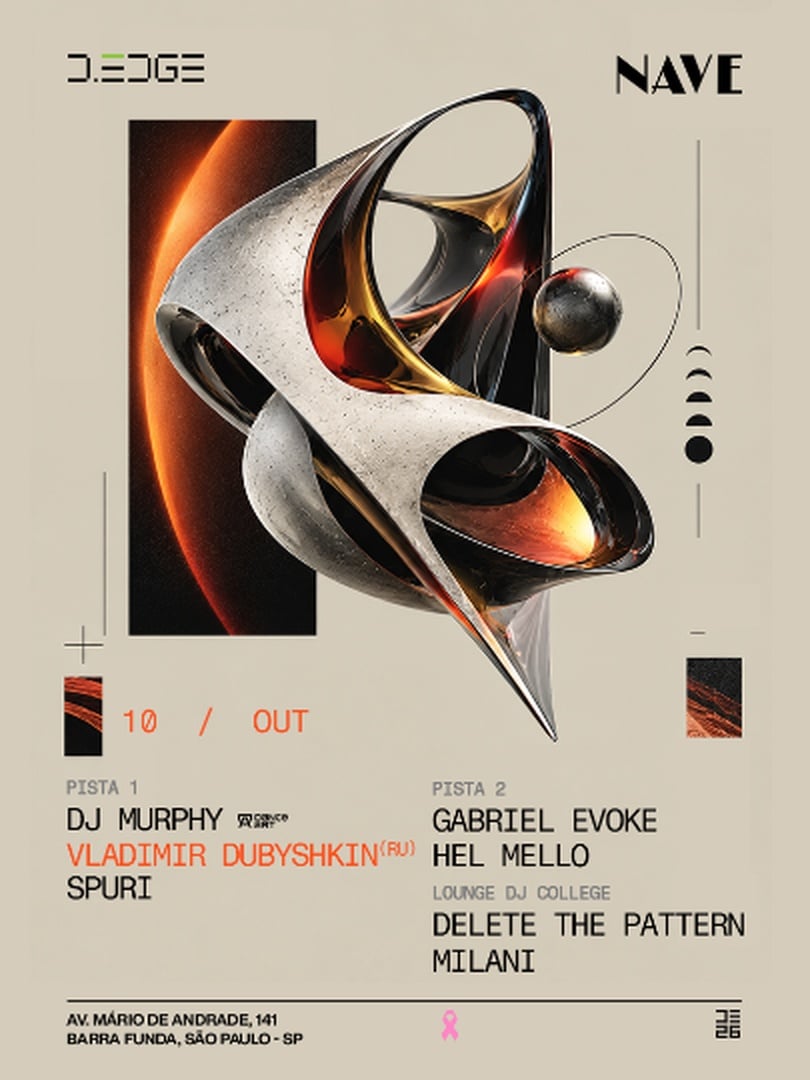 Source image — NAVE D-EDGE SP pres.: P1: VLADIMIR DUBYSHKIN. DJ MURPHY. SPURI // P2: GABRIEL EVOKE. HEL MELLO // LOUNGE: DELETE THE PATTERN. MILANI