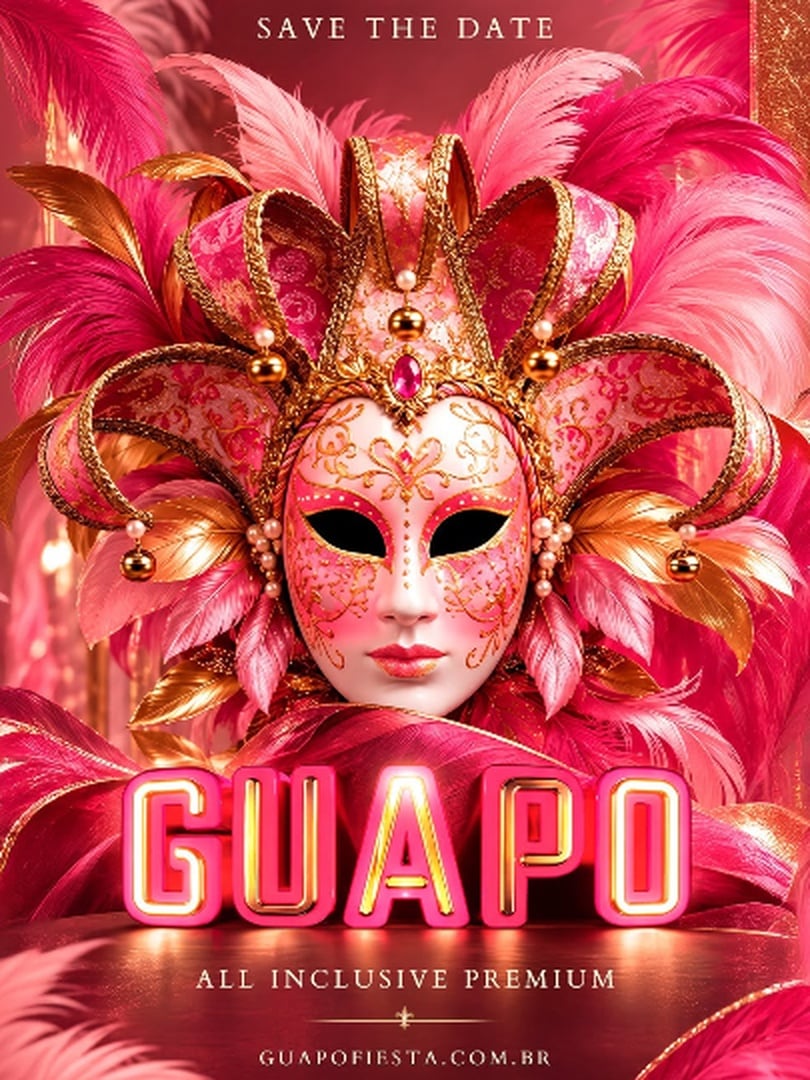 Flyer: Camarote Guapo Carnaval Salvador – All Inclusive 2027