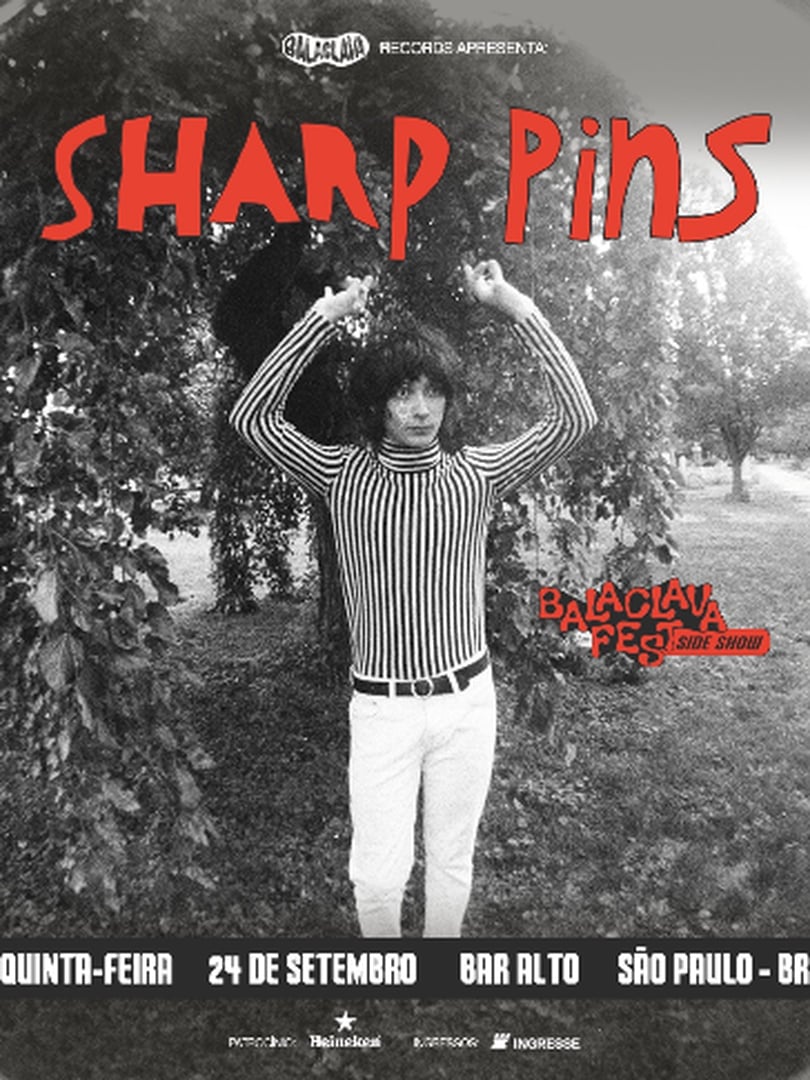 Sharp Pins (EUA) no Bar Alto – Aquecimento Balaclava Fest