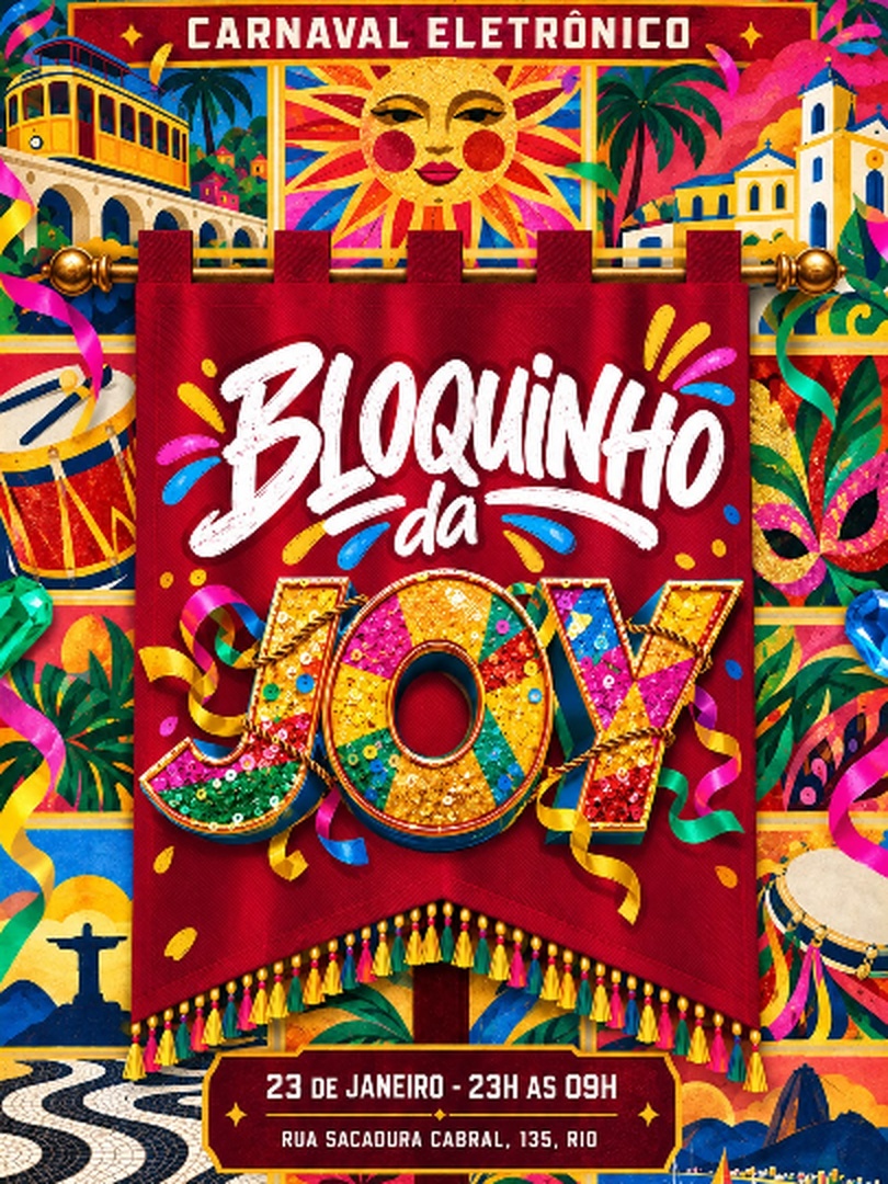 Imagem da fonte — Bloquinho Da Joy - Rio De Janeiro
