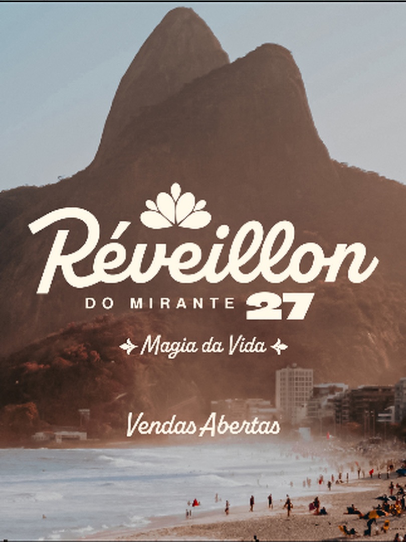 Flyer: Reveillon do Mirante 2027 - Magia da Vida