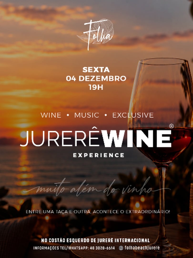 Imagem da fonte — Jurerê Wine Experience Summer 2026 | 04 De Dezembro