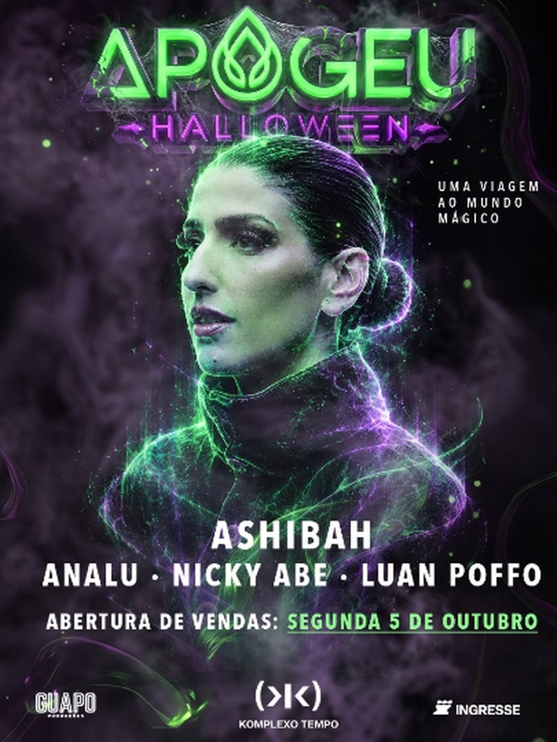 Imagem da fonte — Apogeu House Music | Komplexo Tempo 2026 Halloween