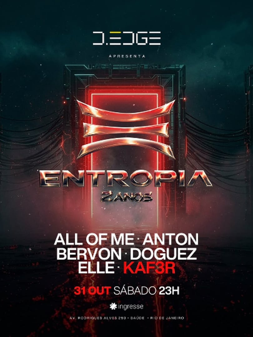 Imagen de la fuente — D-EDGE RIO apresenta Entropia