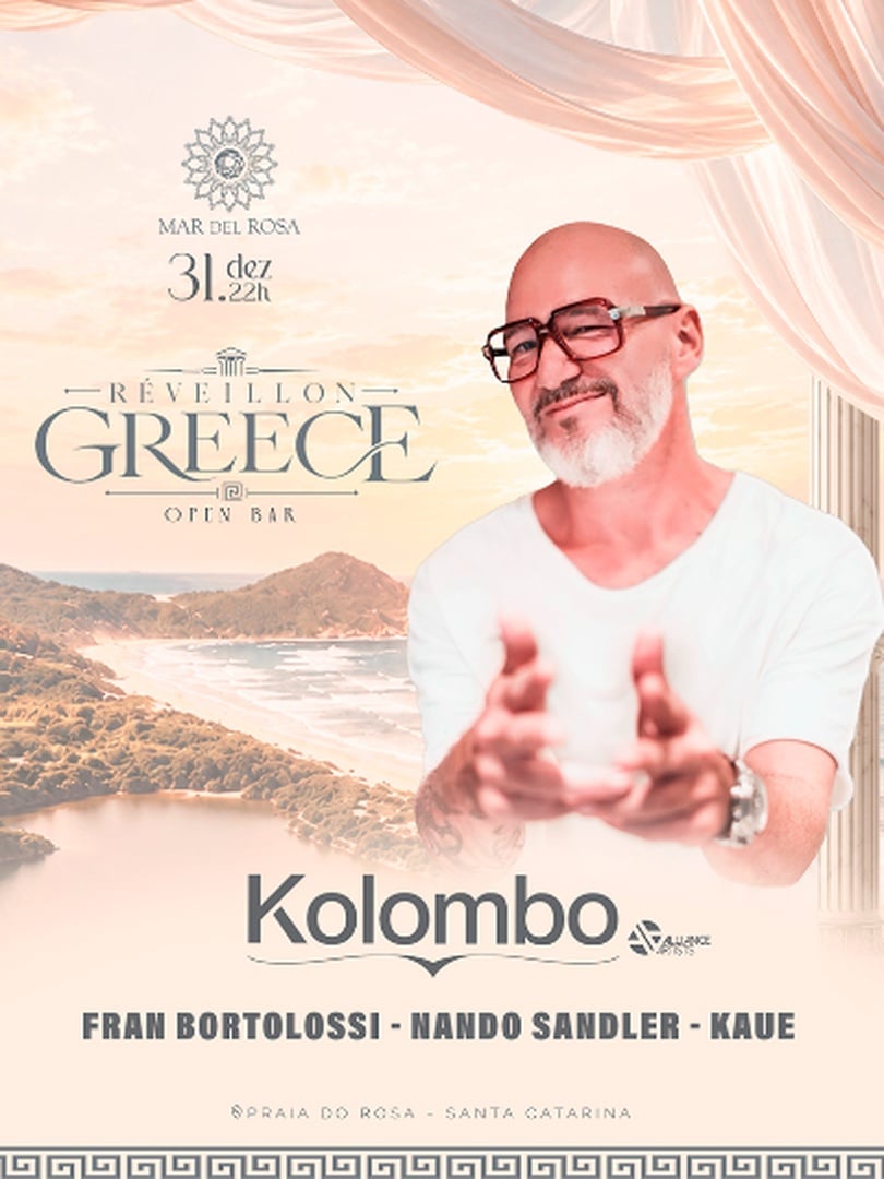 Mar Del Rosa - Reveillon Greece | Kolombo em Imbituba