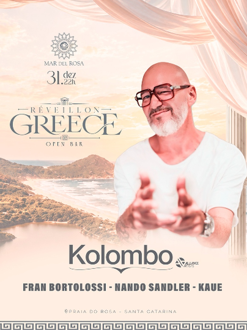 Source image — Mar Del Rosa - Reveillon Greece | 31/12 Kolombo