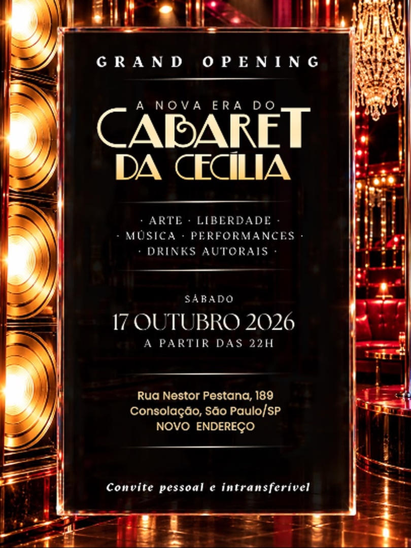 Abertura novo Cabaret da Cecília
