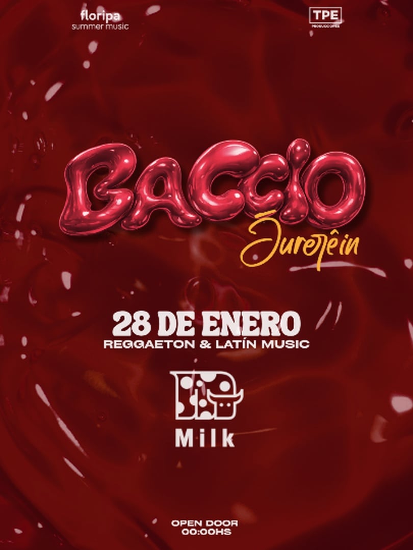 BACCIO 28/01/2027 | MILK CLUB