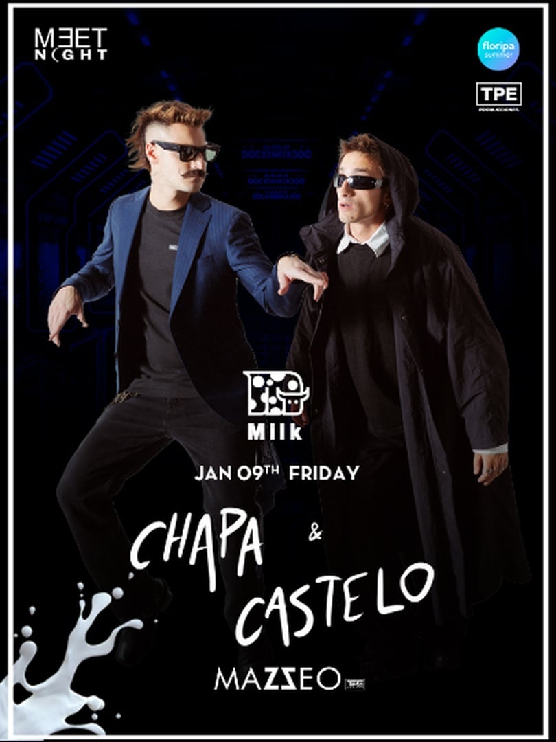 Meet Night: Chapa + Castelo | Milk Jurerê em Florianópolis