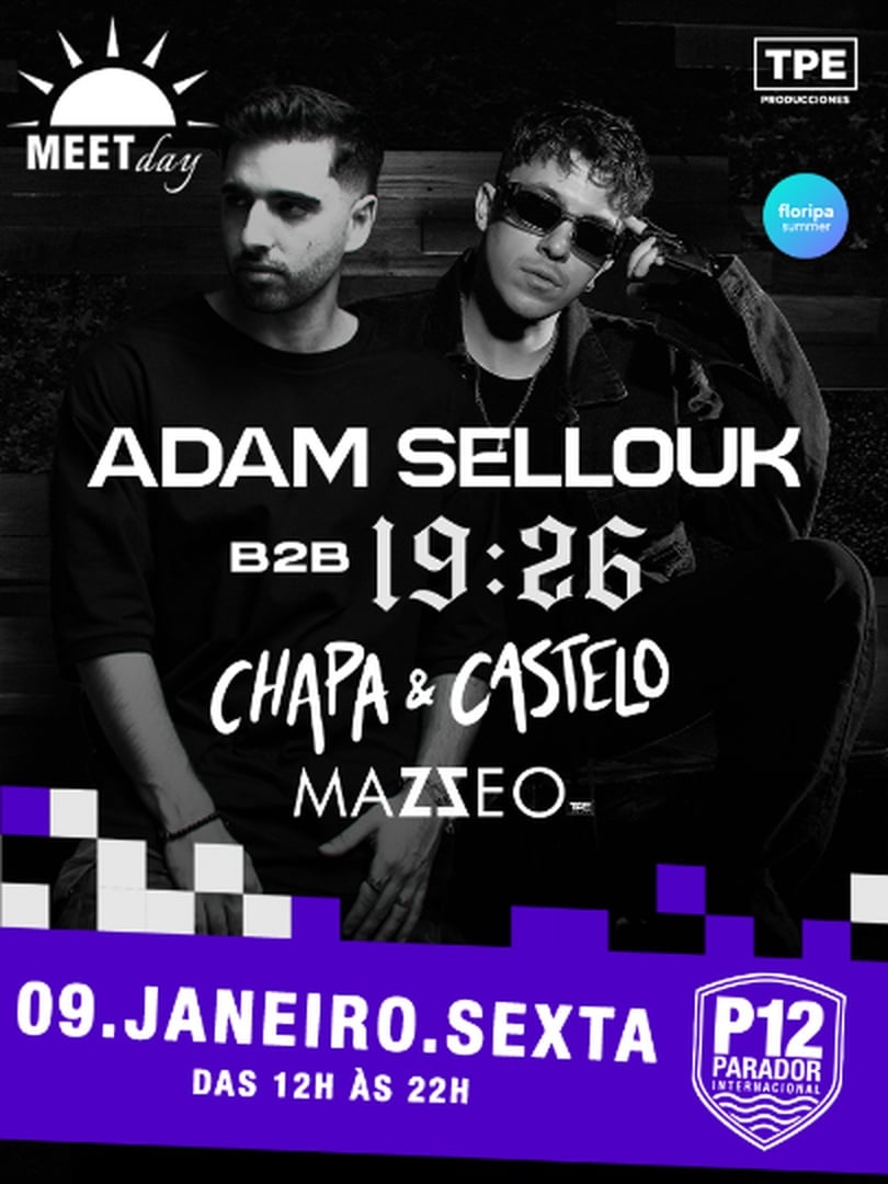 Meet Day: Adam Sellouk | P12 Jurerê em Florianópolis