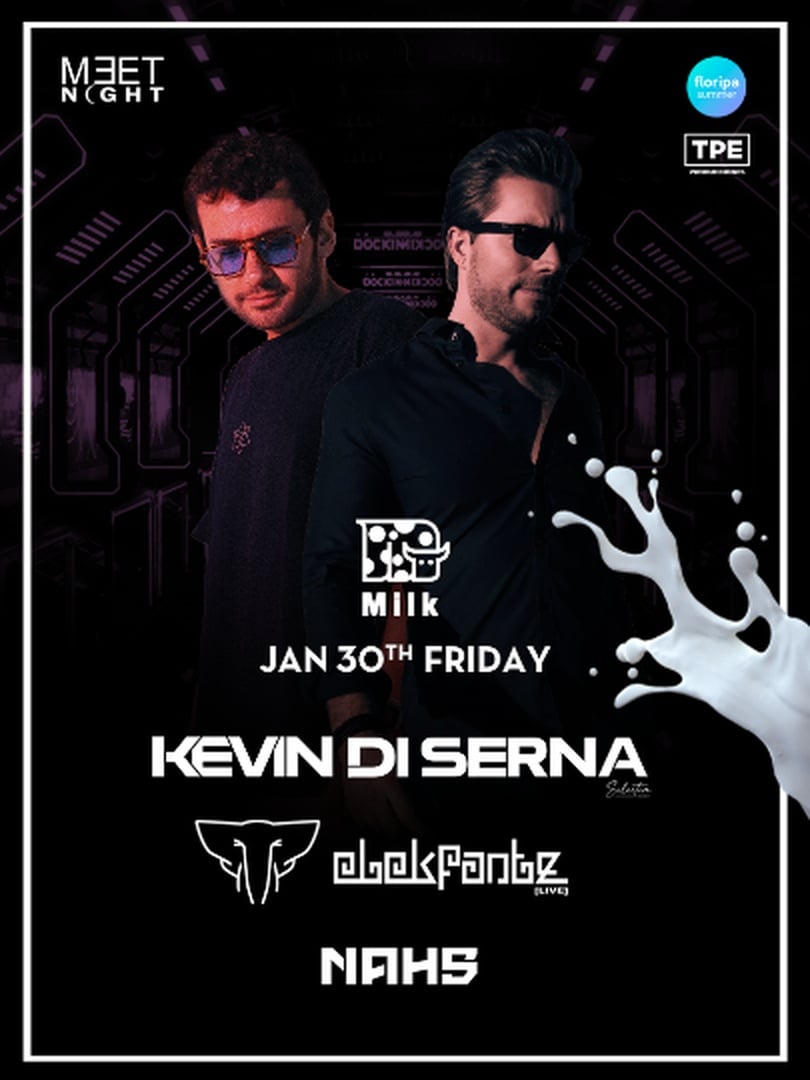 Meet Night: Kevin Di Serna | Milk Jurerê em Florianópolis