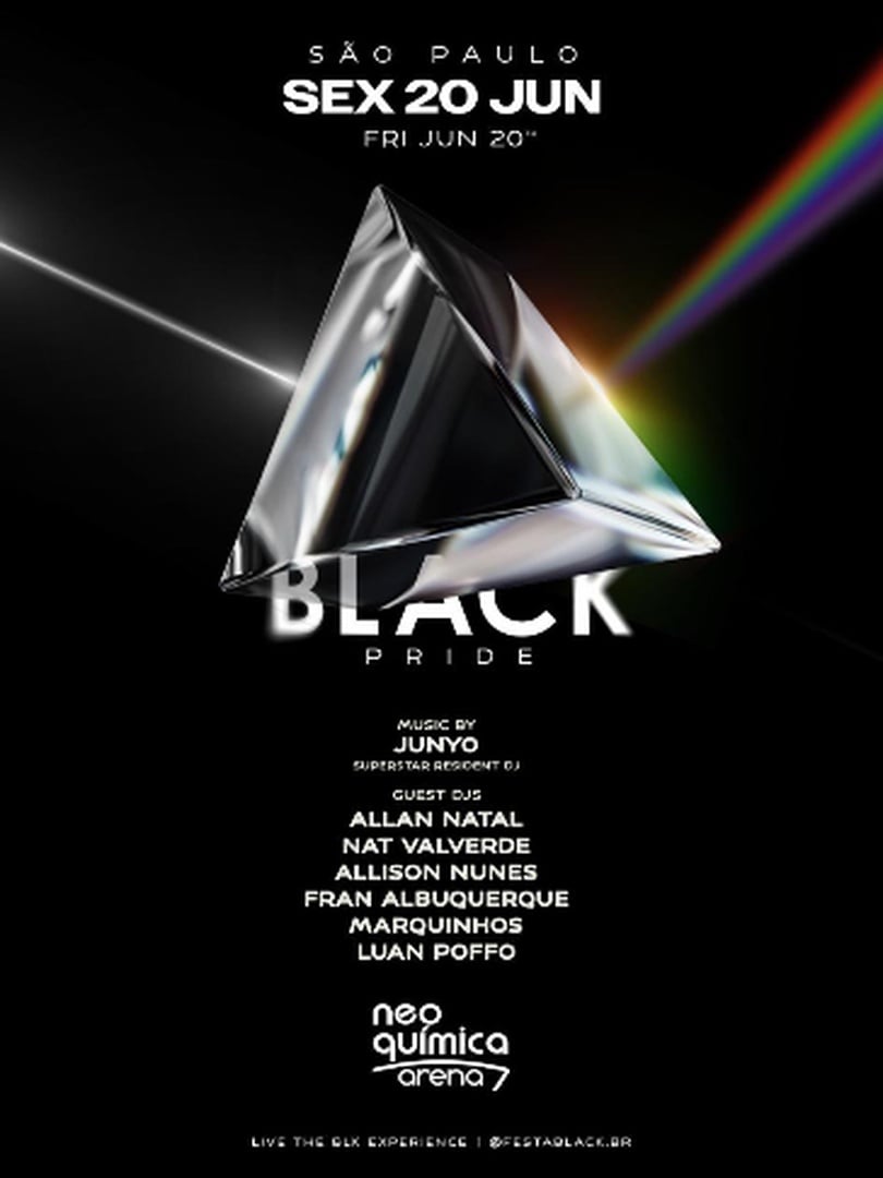 FESTA BLACK PRIDE EDITION 2025 | SÃO PAULO | 20.06