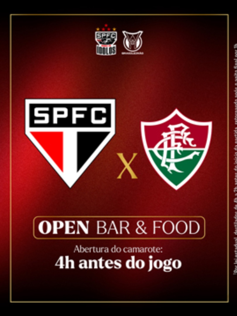 Camarote dos Ídolos - SPFC x Fluminense