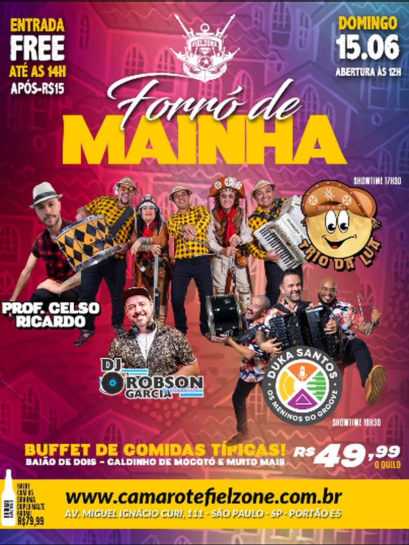 FORRÓ DE MAINHA 15/06