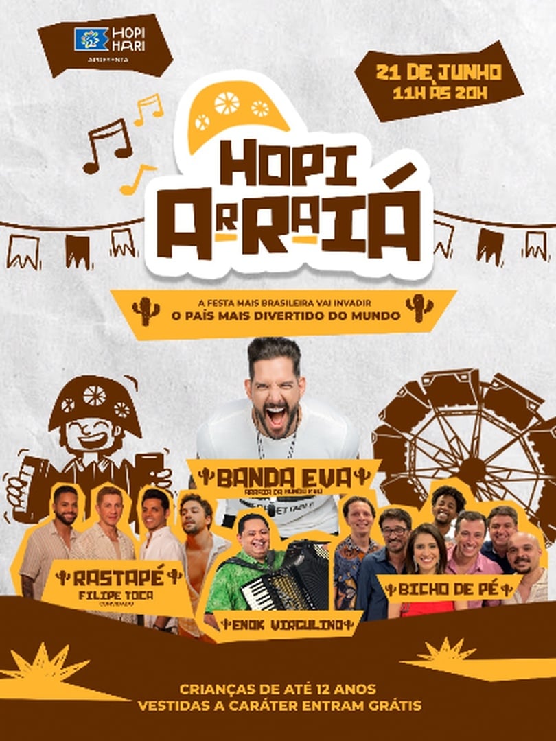 Hopi Arraia com Banda Eva em Vinhedo
