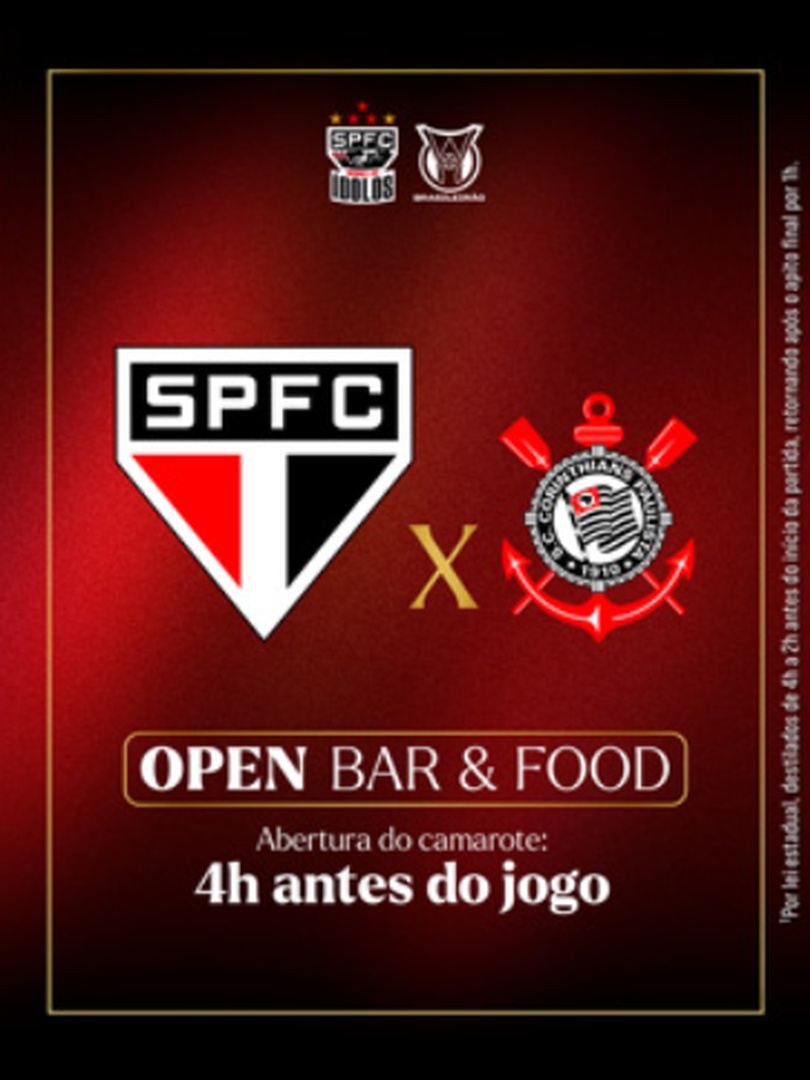 Camarote dos Ídolos - SPFC x CORINTHIANS