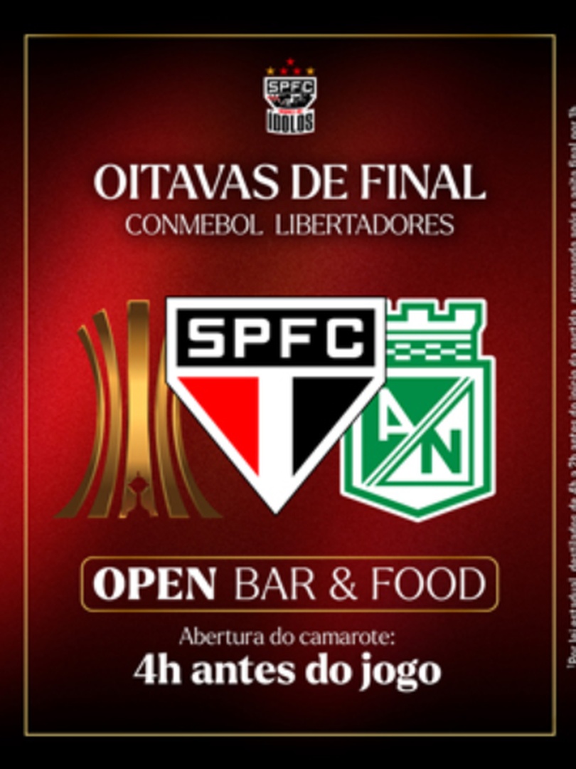 Camarote dos Ídolos - SPFC x Atletico Nacional