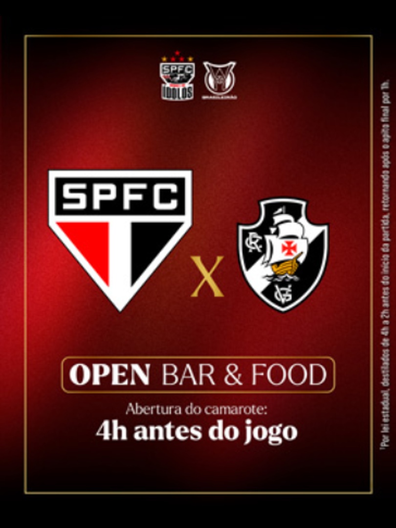 Camarote dos Ídolos - SPFC x VASCO