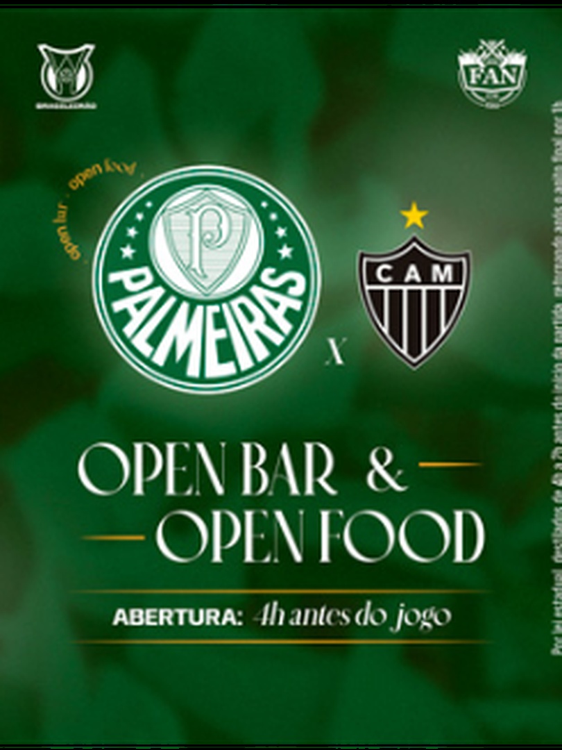 Camarote Fanzone - Palmeiras x Atlético-MG