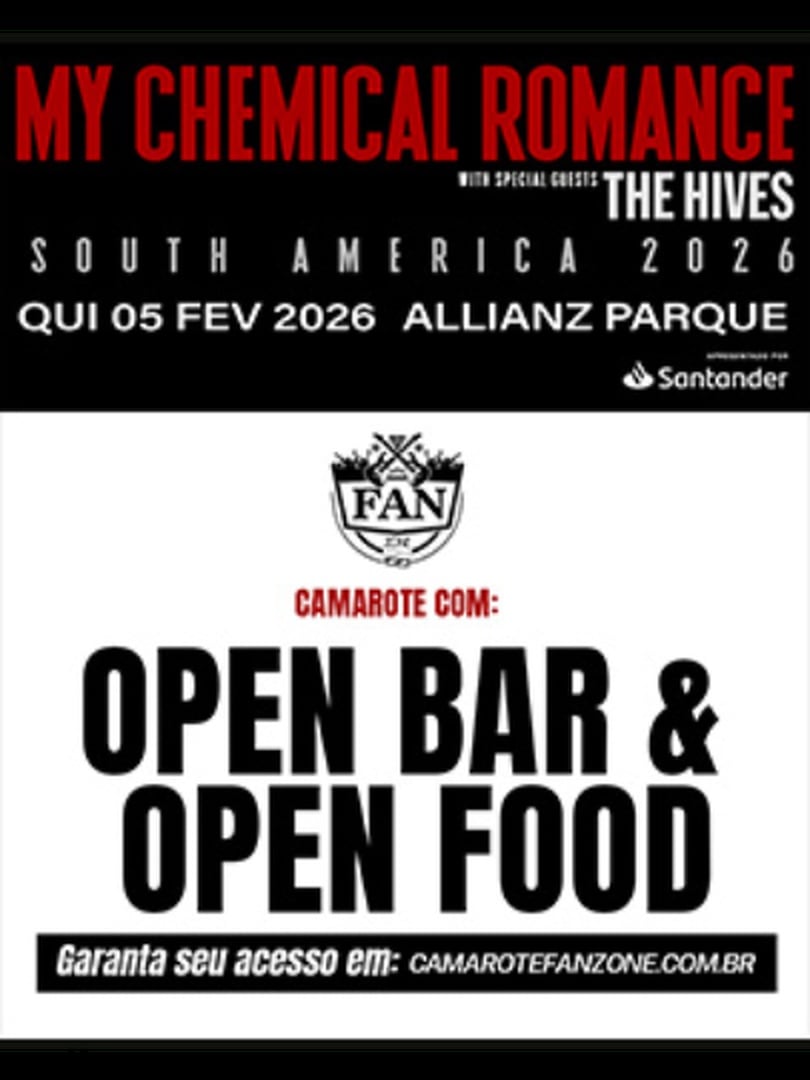 Camarote Fanzone - My Chemical Romance