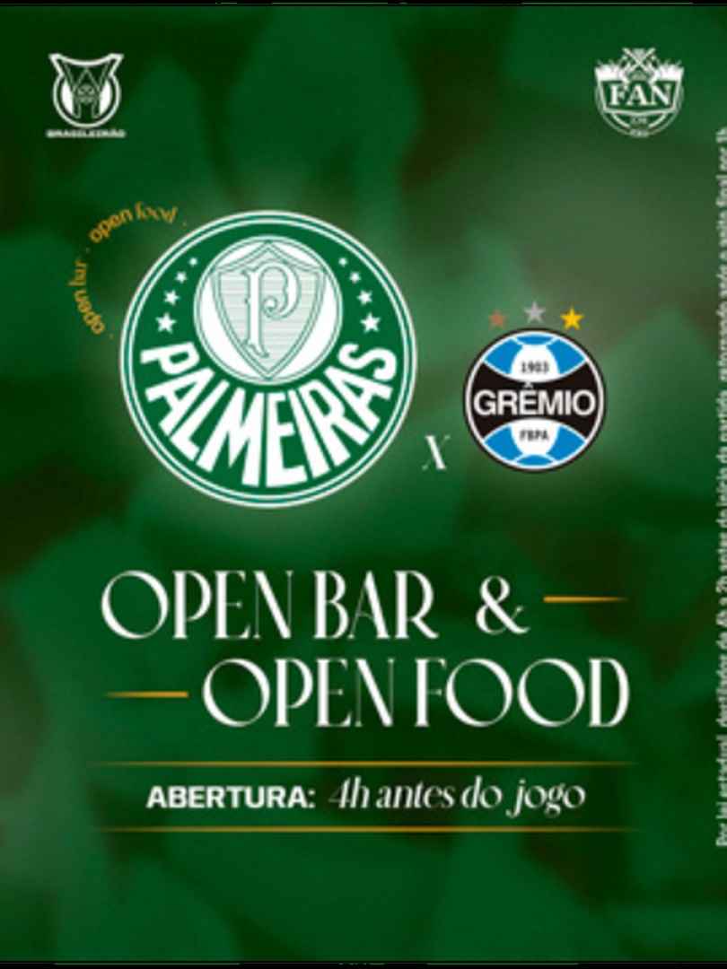 Camarote Fanzone - Palmeiras x Grêmio