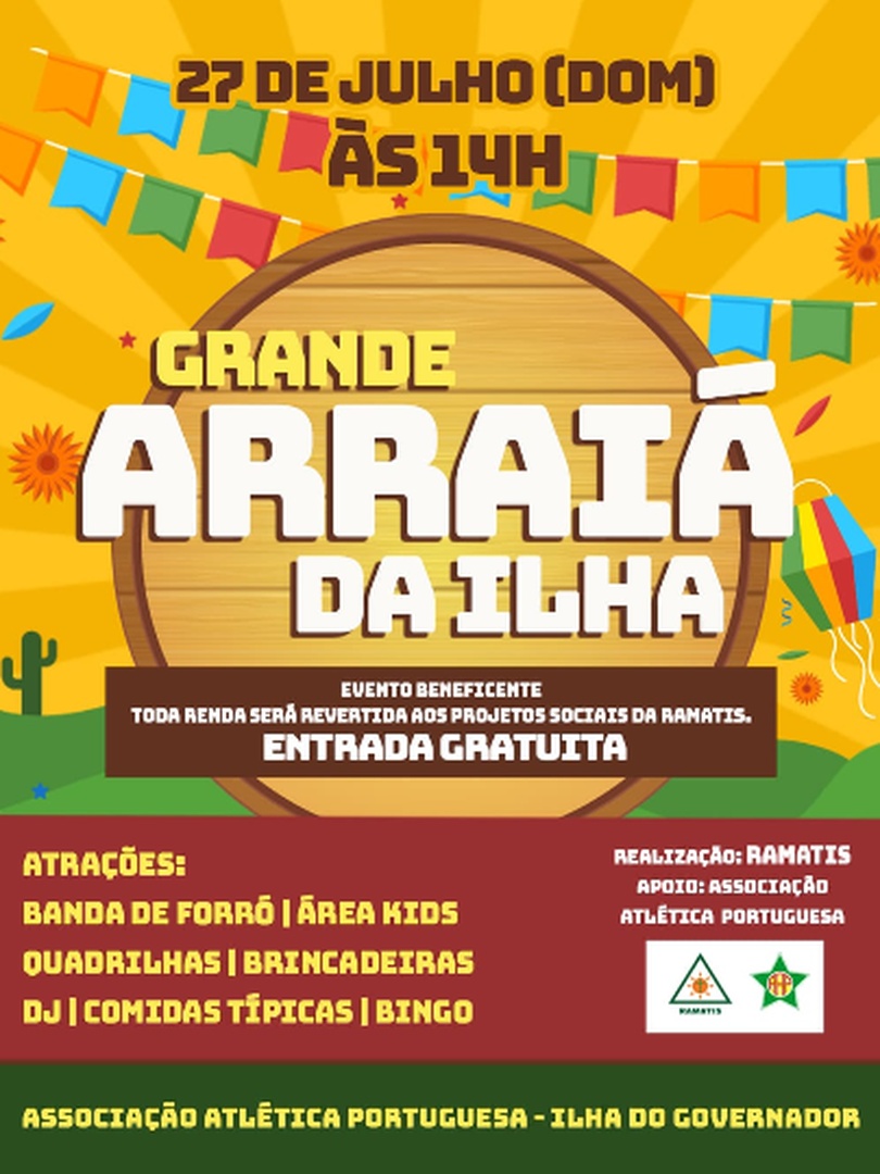 ARRAIÁ - PORTUGUESA DA ILHA