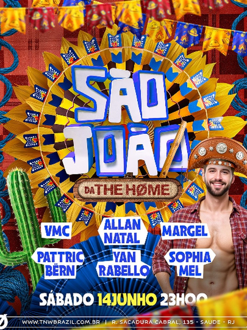 14.06 | SÃO JOÃO | THE HOME | RIO DE JANEIRO | TNW