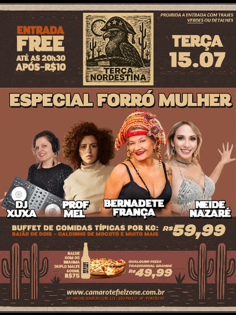 TERÇA NORDESTINA 15/07