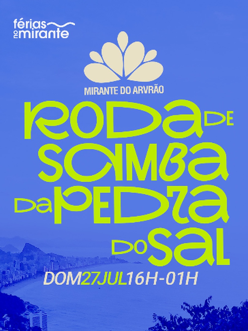 Roda de Samba da Pedra do Sal no Mirante do Arvrão