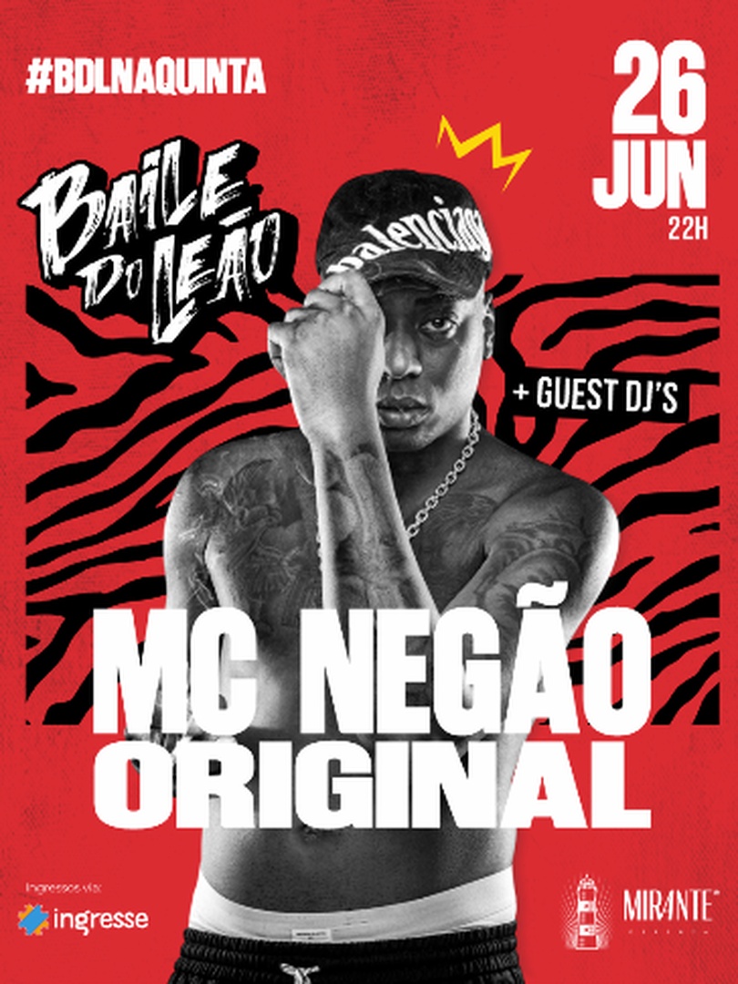 Baile do Leão - Mc Negão Original e DJs